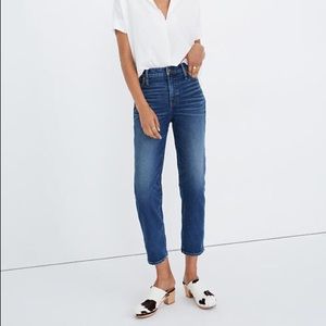 Madewell Classic Straight Mid Rise Jeans
